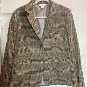L.L. Bean wool blend blazer size 12